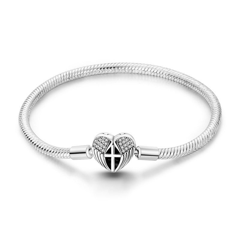 Silver "Safety" Charm Bracelets