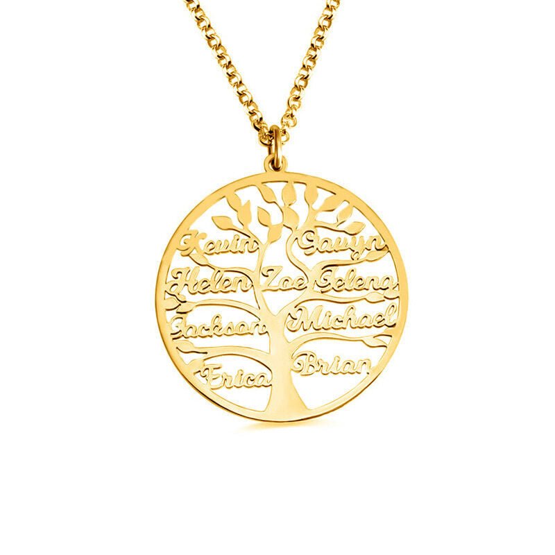 Personalized Family Tree Necklace - My Precious Moments