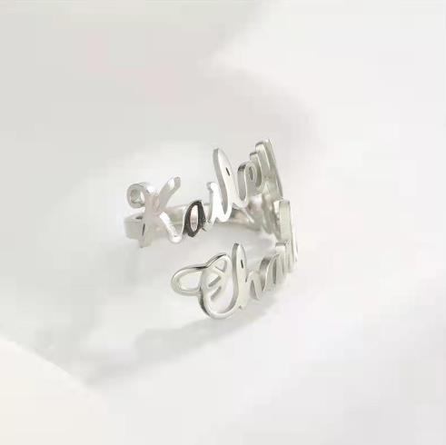 Personalized Names Ring