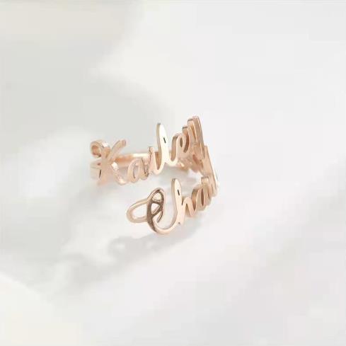 Personalized Names Ring