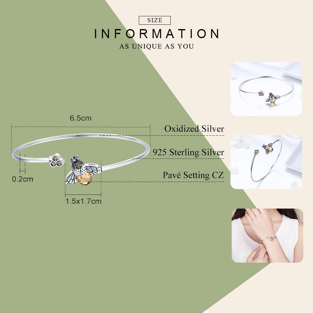 Bee & Honeycomb Bracelet/Anklet
