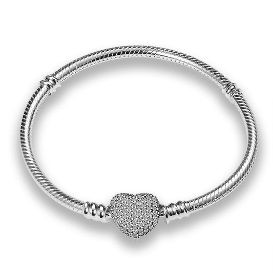 Silver "Safety" Charm Bracelets