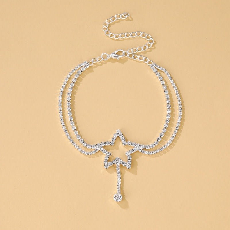 Double Banded Star Anklet - My Precious Moments