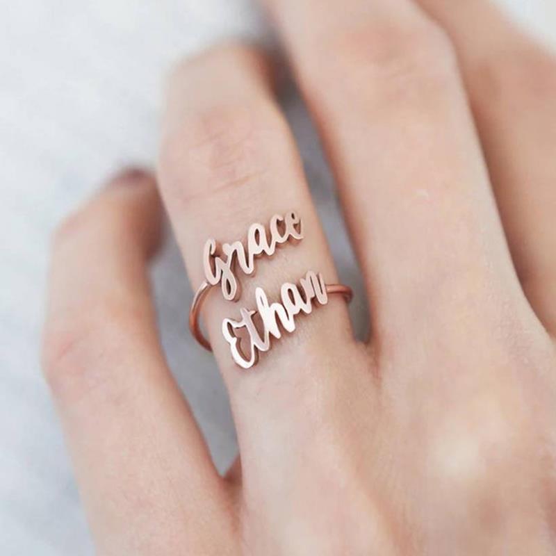 Personalized Names Ring